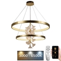 LED dimmbare Hängeleuchte an Seil LED/100W/230V 3000-6500K + Fernbedienung