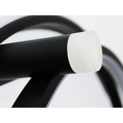 LED dimmbare Pendelleuchte an Kabel, 100 W, 230 V, 3000–6500 K, Ø 60 cm, inkl. Fernbedienung