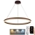 LED dimmbare Hängeleuchte an Seil LED/110W/230V 3000-6500K Ø 80 cm + Fernbedienung