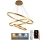 LED dimmbare Hängeleuchte an Seil LED/125W/230V 3000-6500K Ø 80 cm + Fernbedienung
