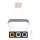 LED dimmbare Hängeleuchte an Seil NEST LED/40W/230V 3000-6500K grau + Fernbedienung