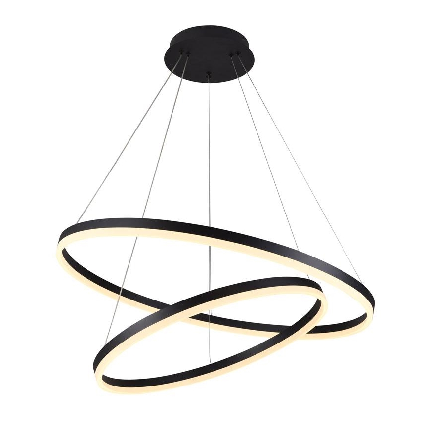 LED dimmbare Hängeleuchte an Kabel LED/100W/230V 3000-6500K Ø 80 cm + Fernbedienung