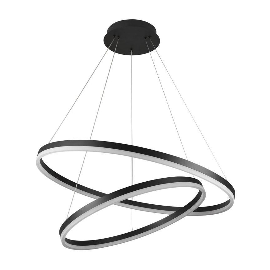 LED dimmbare Hängeleuchte an Kabel LED/100W/230V 3000-6500K Ø 80 cm + Fernbedienung