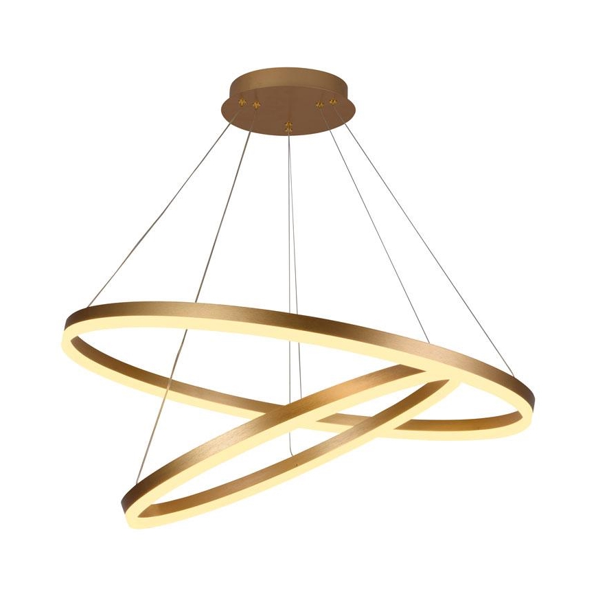 LED dimmbare Hängeleuchte an Kabel LED/100W/230V 3000-6500K Ø 80 cm + Fernbedienung