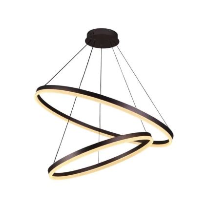 LED dimmbare Hängeleuchte an Kabel LED/100W/230V 3000-6500K Ø 80 cm + Fernbedienung