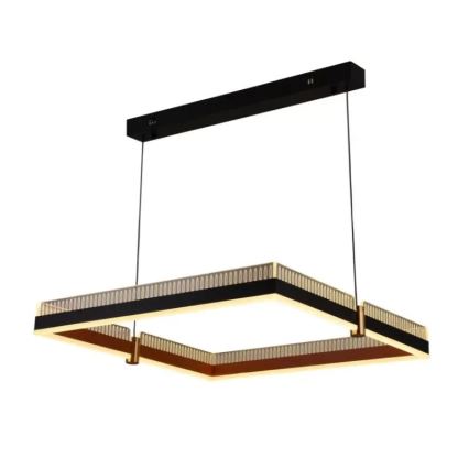 LED dimmbare Hängeleuchte an Seil LED/100W/230V 3000-6500K + Fernbedienung