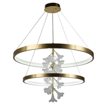 LED dimmbare Hängeleuchte an Seil LED/100W/230V 3000-6500K + Fernbedienung