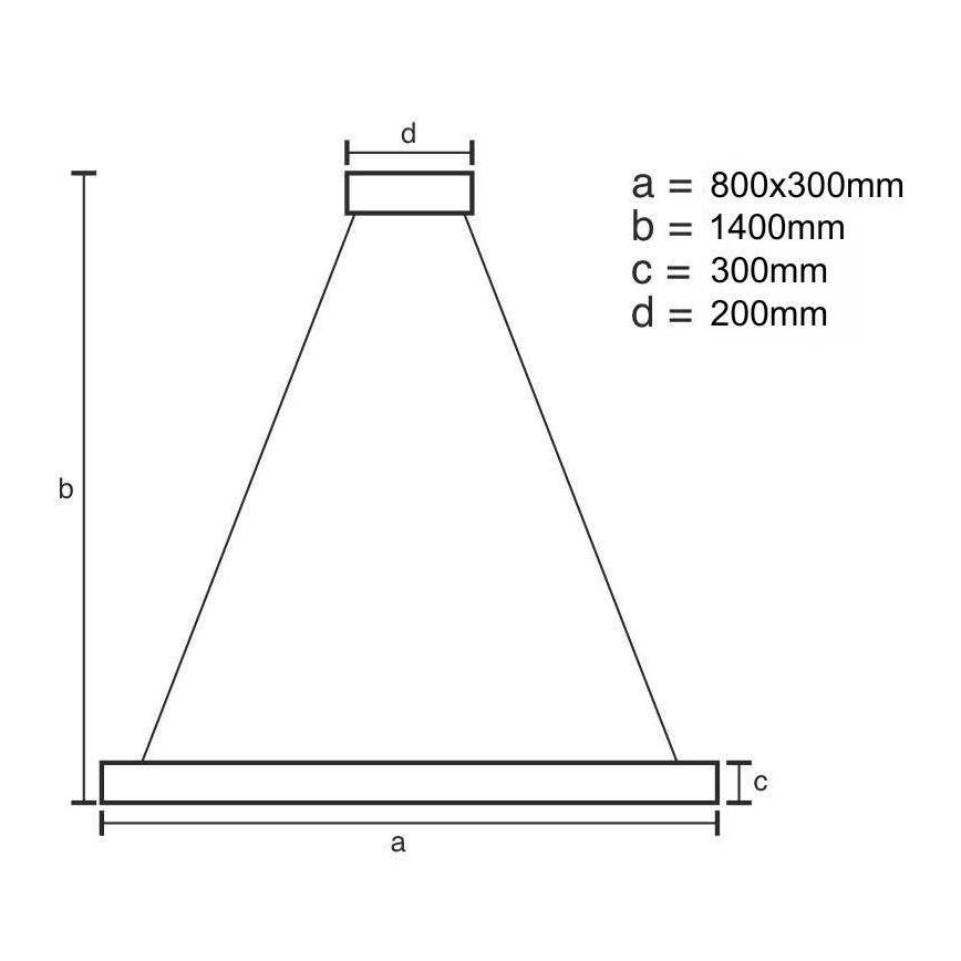 LED dimmbarer Kristall-Kronleuchter an Kabel LED/110W/230V 3000-6500K gold + Fernbedienung