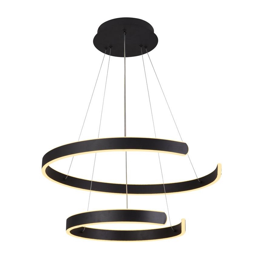LED dimmbare Hängeleuchte an Kabel LED/120W/230V 3000-6500K Ø 60 cm + Fernbedienung