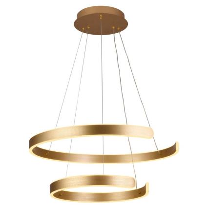 LED dimmbare Hängeleuchte an Kabel LED/120W/230V 3000-6500K Ø 60 cm + Fernbedienung