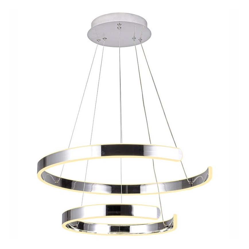LED dimmbare Hängeleuchte an Kabel LED/120W/230V 3000-6500K Ø 60 cm + Fernbedienung