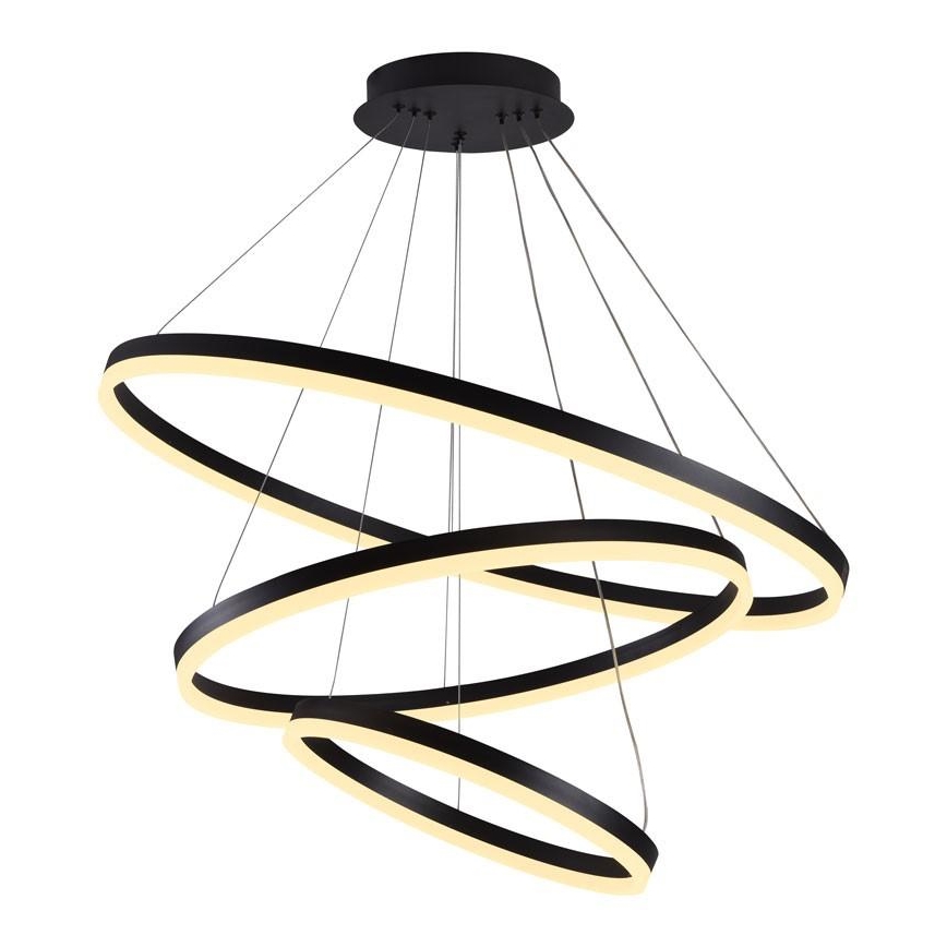 LED dimmbare Hängeleuchte an Seil LED/125W/230V 3000-6500K Ø 80 cm + Fernbedienung