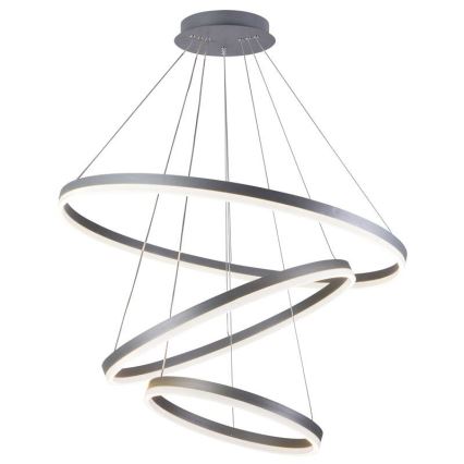 LED dimmbare Hängeleuchte an Seil LED/125W/230V 3000-6500K Ø 80 cm + Fernbedienung