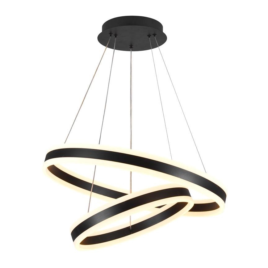 LED dimmbare Hängeleuchte an Seil LED/135W/230V 3000-6500K Ø 60 cm + Fernbedienung