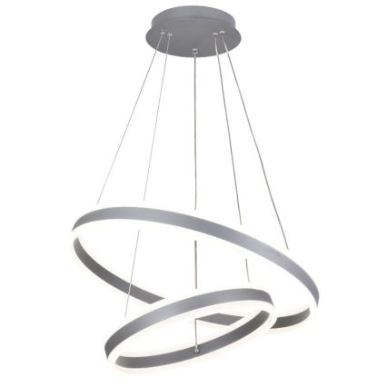 LED dimmbare Hängeleuchte an Seil LED/135W/230V 3000-6500K Ø 60 cm + Fernbedienung