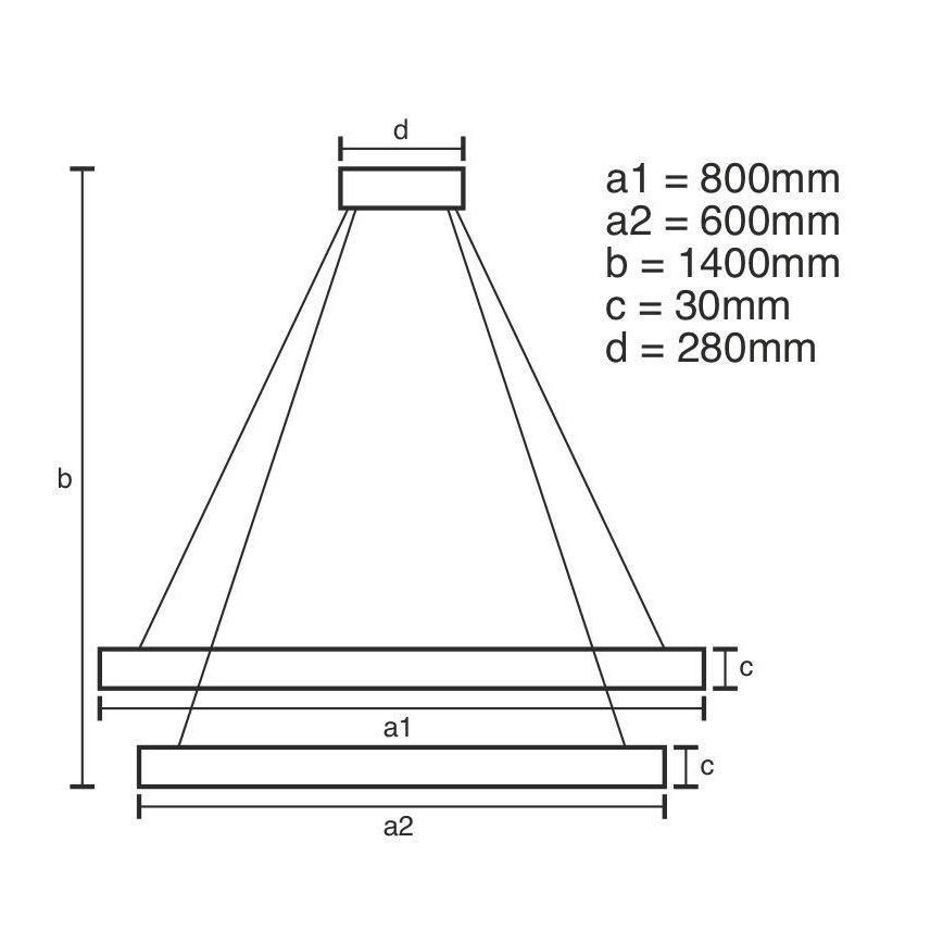 LED dimmbarer Kristall-Kronleuchter an Kabel LED/160W/230V 3000-6500K Silber + Fernbedienung