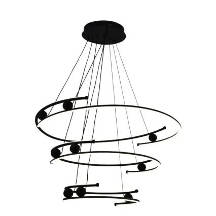 LED dimmbare Hängeleuchte an Seil LED/170W/230V 3000-6500K Ø 80 cm + Fernbedienung