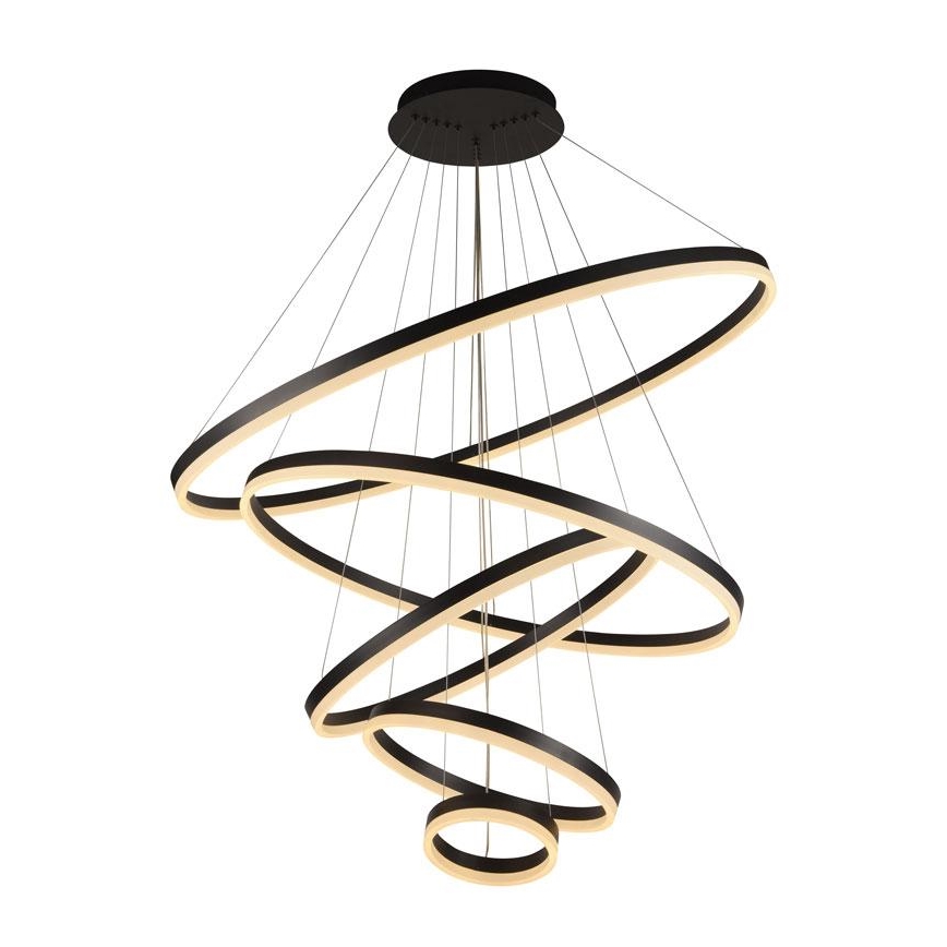 LED dimmbare Hängeleuchte an Seil LED/210W/230V 3000-6500K Ø 100 cm + Fernbedienung