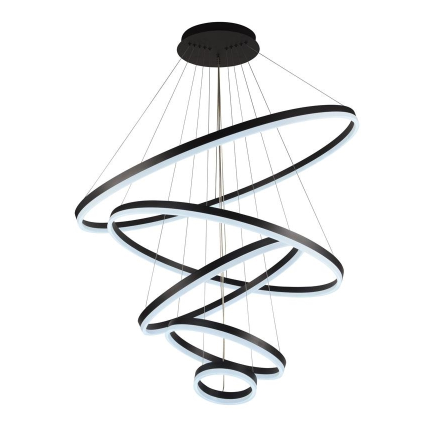 LED dimmbare Hängeleuchte an Seil LED/210W/230V 3000-6500K Ø 100 cm + Fernbedienung