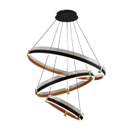 LED dimmbare Hängeleuchte an Seil LED/240W/230V 3000-6500K Ø 80 cm + Fernbedienung