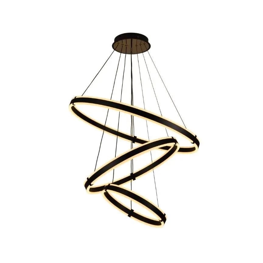 LED dimmbare Hängeleuchte an Seil LED/250W/230V 3000-6500K Ø 80 cm + Fernbedienung