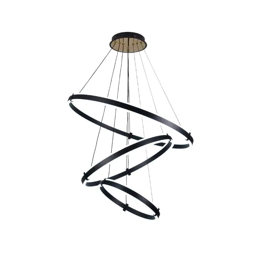 LED dimmbare Hängeleuchte an Seil LED/250W/230V 3000-6500K Ø 80 cm + Fernbedienung