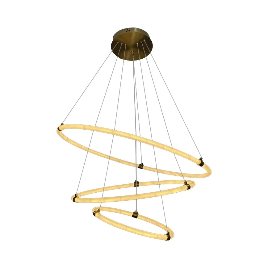 LED dimmbare Hängeleuchte an Kabel LED/45W/230V 3000-6500K Ø 80 cm + Fernbedienung