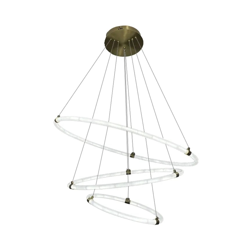 LED dimmbare Hängeleuchte an Kabel LED/45W/230V 3000-6500K Ø 80 cm + Fernbedienung