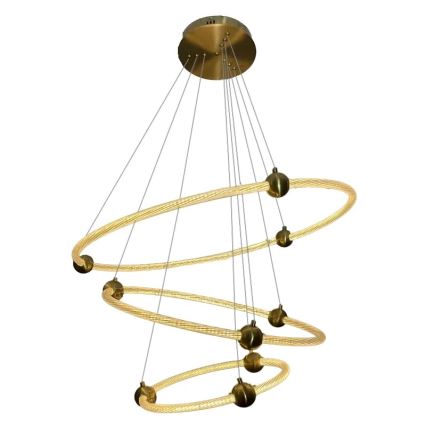 LED dimmbare Hängeleuchte an Kabel LED/45W/230V 3000-6500K Ø 80 cm + Fernbedienung