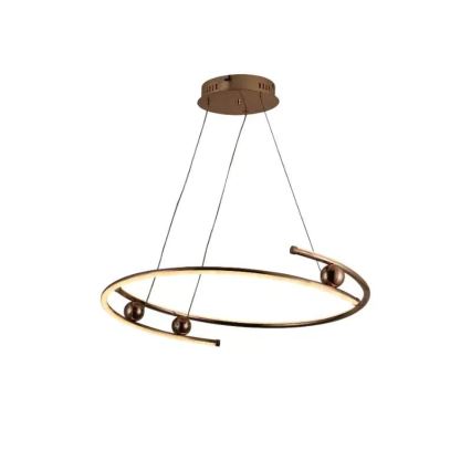 LED dimmbare Hängeleuchte an Kabel LED/50W/230V 3000-6500K Ø 60 cm + Fernbedienung