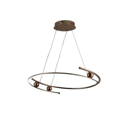 LED dimmbare Hängeleuchte an Kabel LED/50W/230V 3000-6500K Ø 60 cm + Fernbedienung