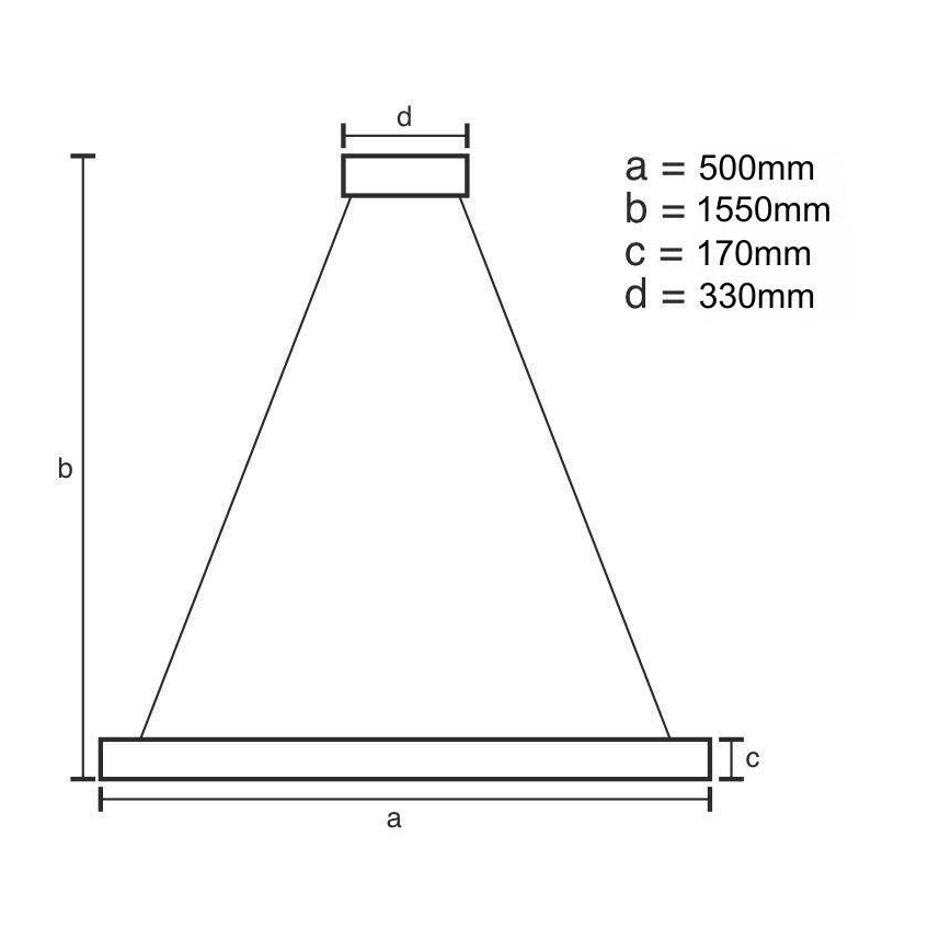 LED dimmbarer Kristall-Kronleuchter an Kabel LED/70W/230V 3000-6500K goldfarben + Fernbedienung