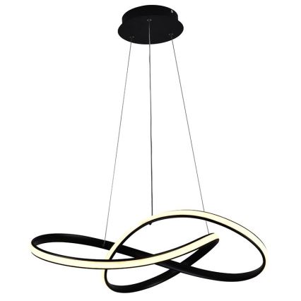 LED dimmbare Hängeleuchte an Kabel LED/70W/230V 3000-6500K Ø 55 cm + Fernbedienung