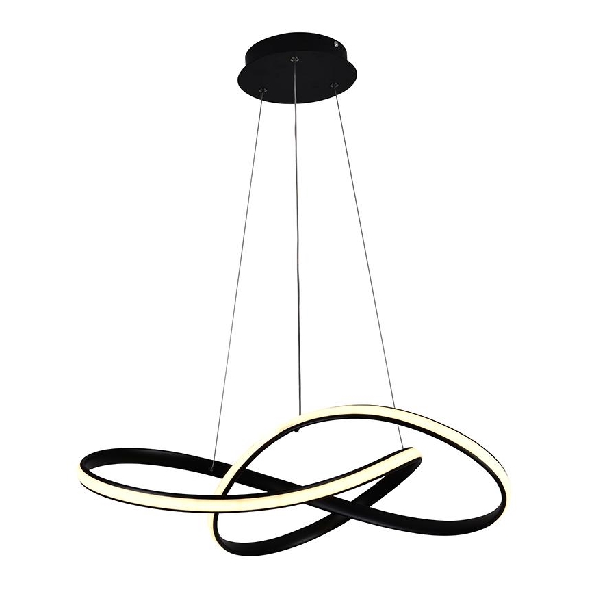 LED dimmbare Hängeleuchte an Kabel LED/70W/230V 3000-6500K Ø 55 cm + Fernbedienung