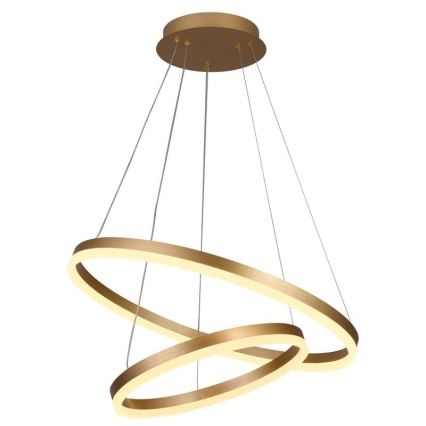 LED dimmbare Hängeleuchte an Kabel LED/70W/230V 3000-6500K Ø 60 cm + Fernbedienung