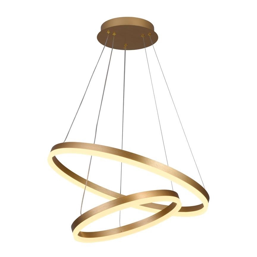 LED dimmbare Hängeleuchte an Kabel LED/70W/230V 3000-6500K Ø 60 cm + Fernbedienung