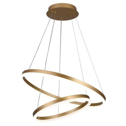 LED dimmbare Hängeleuchte an Kabel LED/70W/230V 3000-6500K Ø 60 cm + Fernbedienung