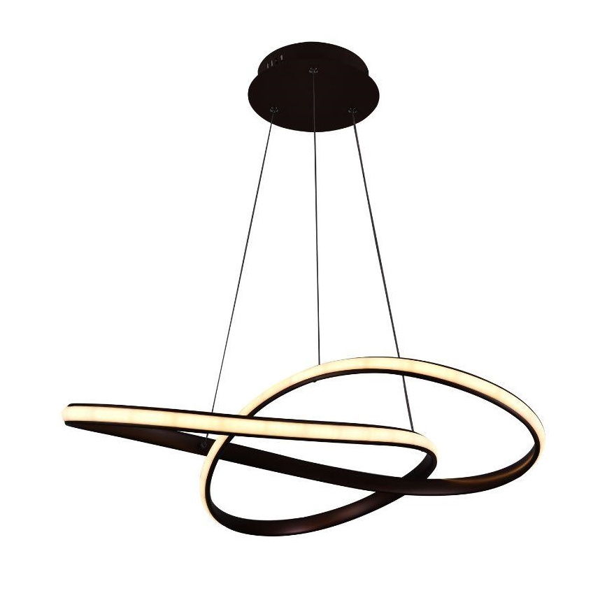 LED dimmbare Hängeleuchte an Kabel LED/70W/230V 3000-6500K Ø 60 cm + Fernbedienung