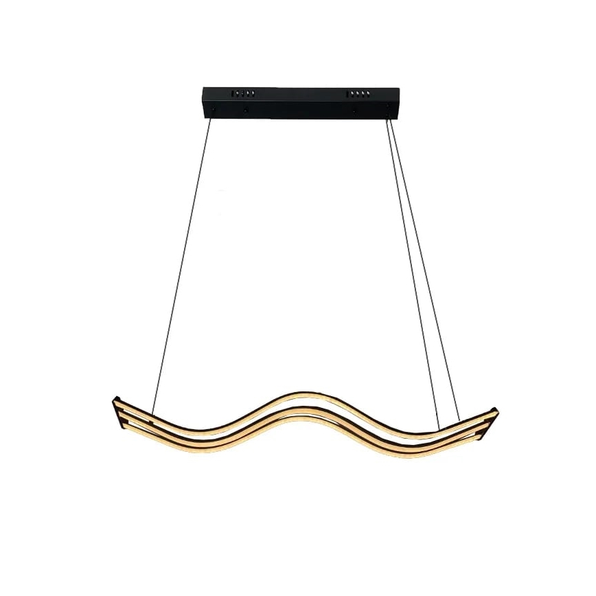 LED dimmbare Hängeleuchte an Kabel LED/70W/230V 3000-6500K + Fernbedienung