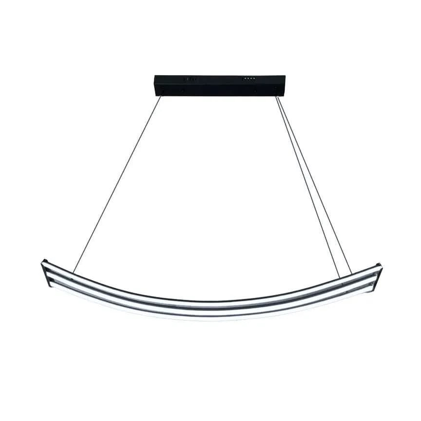 LED dimmbare Hängeleuchte an Kabel LED/70W/230V 3000-6500K + Fernbedienung