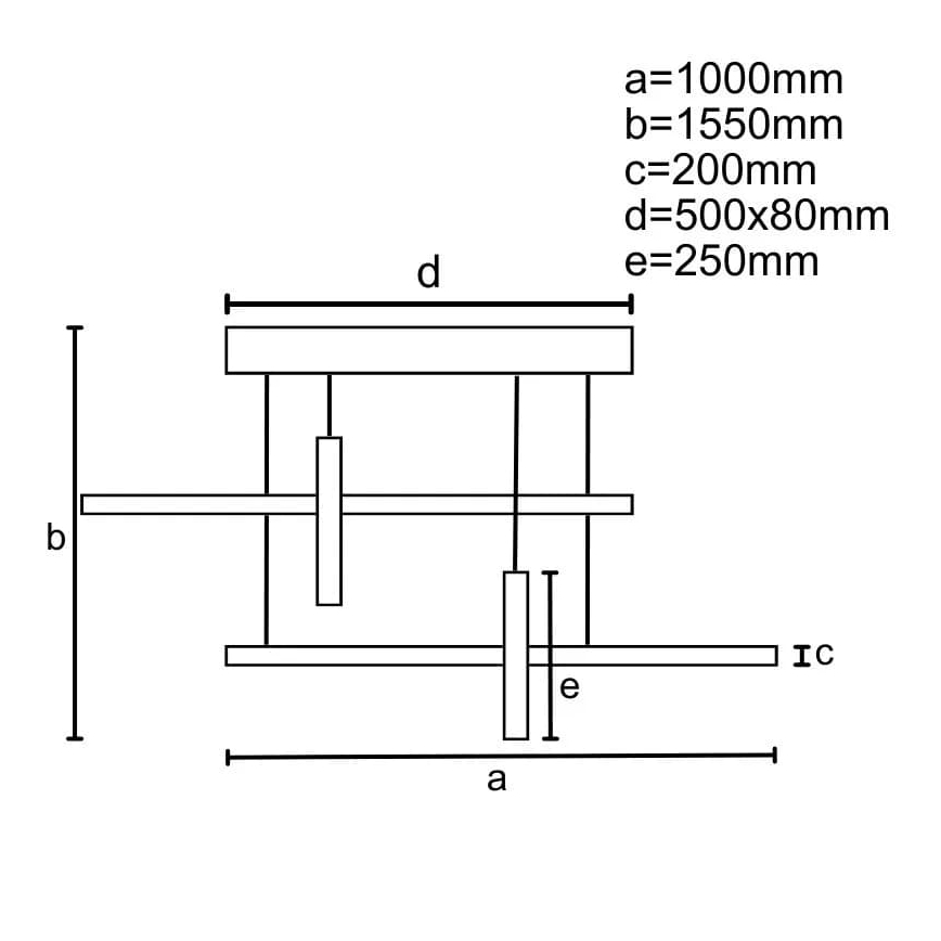 LED dimmbare Hängeleuchte an Kabel LED/70W/230V 3000-6500K + Fernbedienung