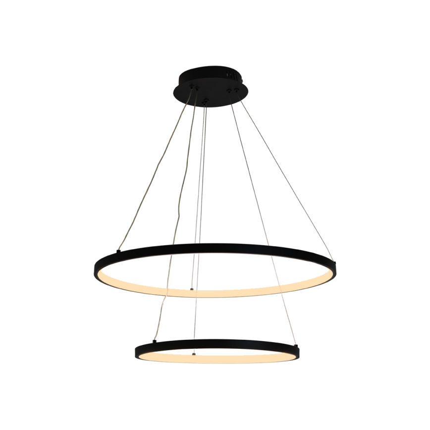 LED dimmbare Hängeleuchte an Kabel LED/75W/230V 3000-6500K Ø 60 cm + Fernbedienung