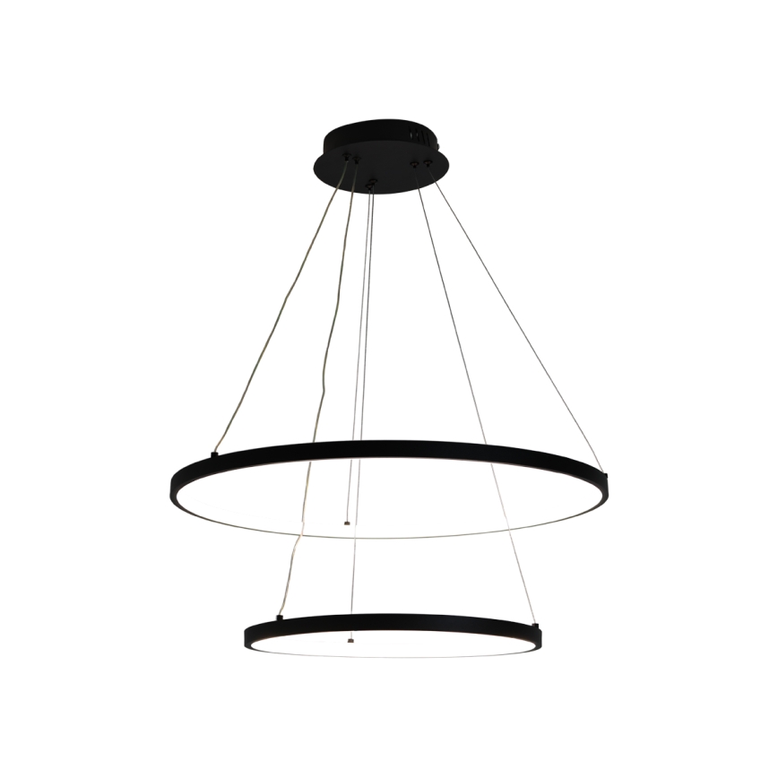 LED dimmbare Hängeleuchte an Kabel LED/75W/230V 3000-6500K Ø 60 cm + Fernbedienung