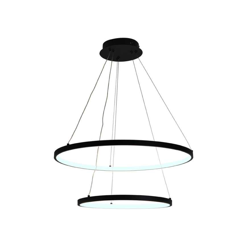 LED dimmbare Hängeleuchte an Kabel LED/75W/230V 3000-6500K Ø 60 cm + Fernbedienung