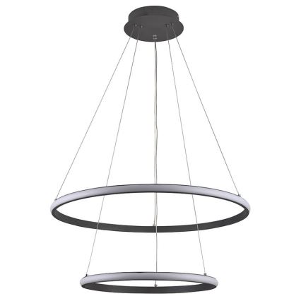 LED dimmbare Hängeleuchte an Kabel LED/75W/230V 3000-6500K Ø 60 cm + Fernbedienung