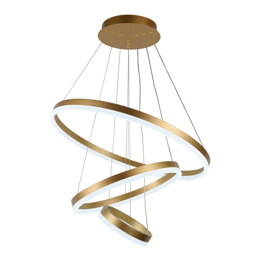 LED dimmbare Hängeleuchte an Kabel LED/85W/230V 3000-6500K Ø 60 cm + Fernbedienung