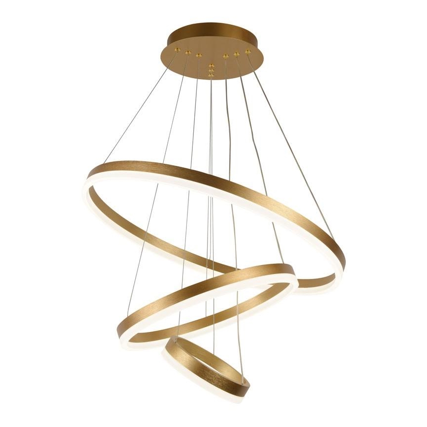 LED dimmbare Hängeleuchte an Kabel LED/85W/230V 3000-6500K Ø 60 cm + Fernbedienung