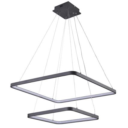 LED dimmbare Hängeleuchte an Kabel LED/90W/230V 3000-6500K + Fernbedienung