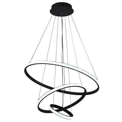 LED dimmbare Hängeleuchte an Kabel LED/90W/230V 3000-6500K Ø 60 cm + Fernbedienung