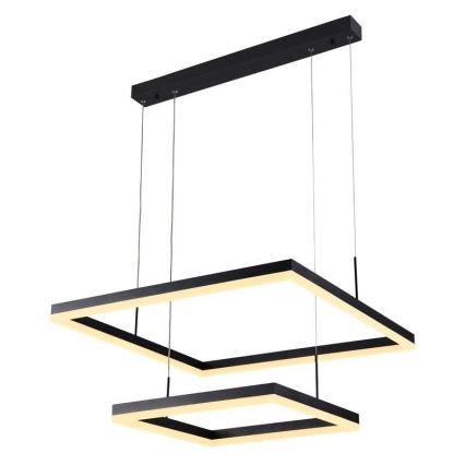 LED dimmbare Hängeleuchte an Kabel LED/90W/230V 3000-6500K + Fernbedienung